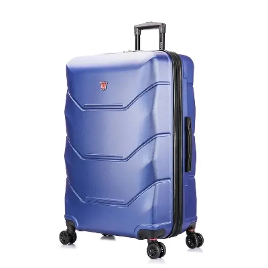 DUKAP Zonix Lightweight Hardside Large Checked Spinner Suitcase image {16}