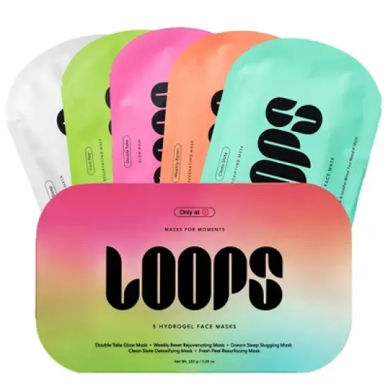 LOOPS Facial Treatment Gift Set - 5.29oz/5ct image {7}