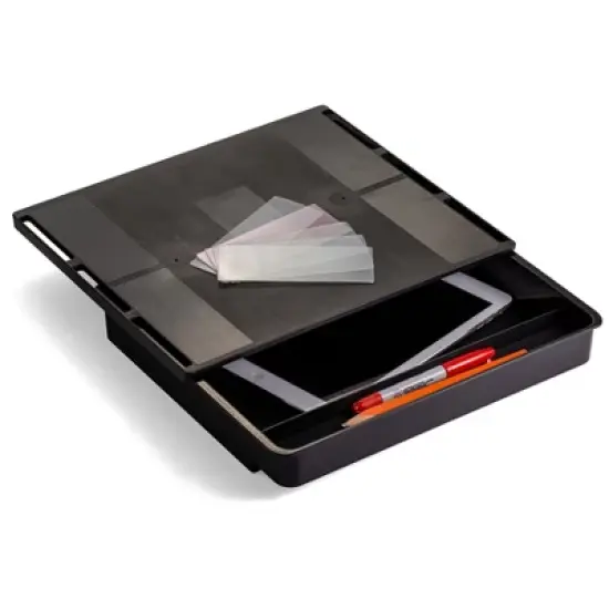 Officemate&reg; Large Under Desk Drawer, Black image {1}