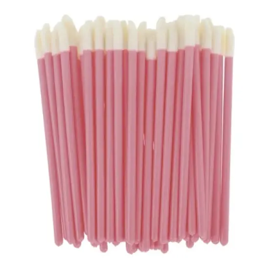 Unique Bargains Disposable Solid Rod Lip Brush Light 50 Pcs image {11}