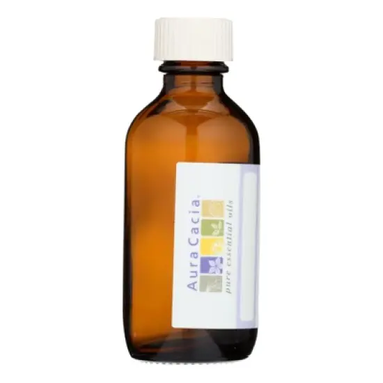 Aura Cacia Empty Amber Glass Bottle with Writable Label - 2 oz image {4}