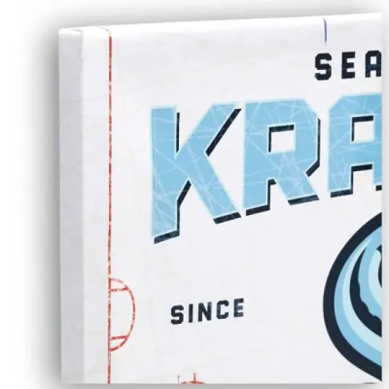NHL Seattle Kraken Rink Canvas image {3}