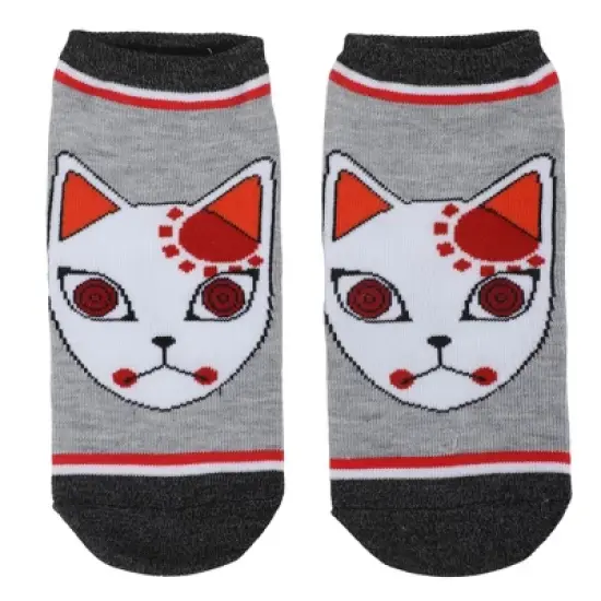Demon Slayer Mixed Icons Knit 5-Pack Women's Ankle Socks image {3}