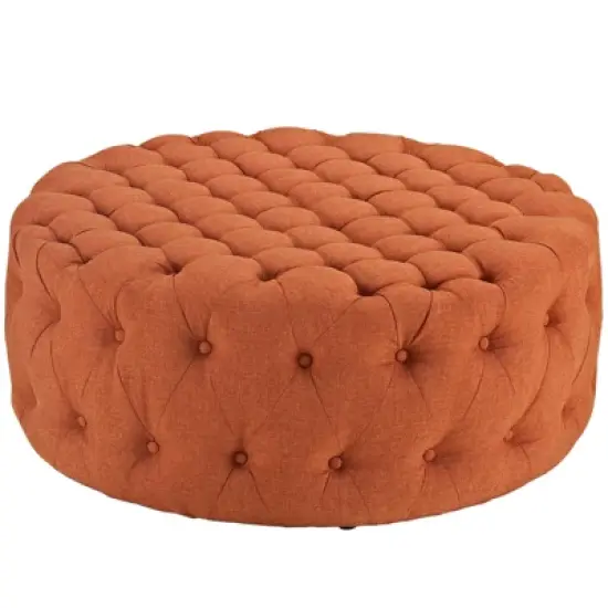 Amour Upholstered Fabric Ottoman - Modway image {10}