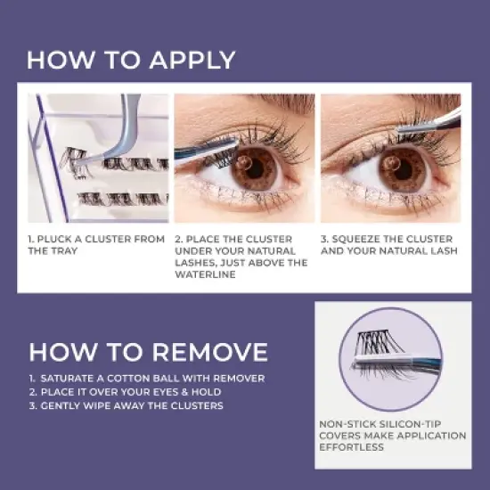 KISS Products imPRESS Press-On Long Lasting False Eyelashes 04 - 25ct image {3}