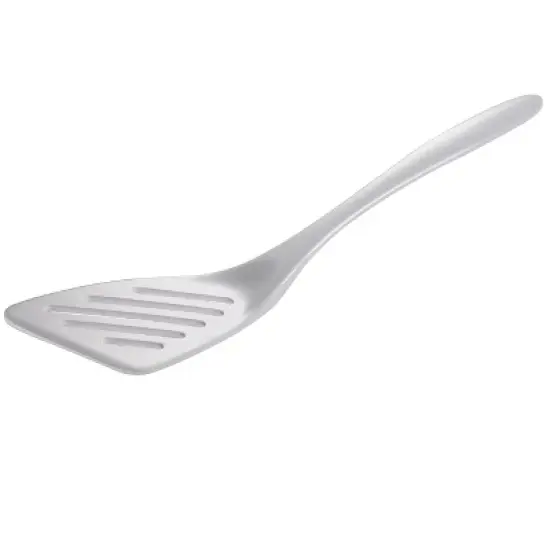 Gourmac 12-Inch Melamine Slotted Turner Spatula image {9}