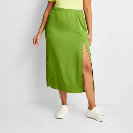 Women's A-Line Maxi Slip Skirt - A New Day&trade; image {4}