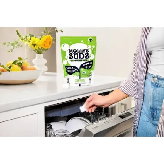 Molly's Suds Dish Pods - Citrus - 60ct image {2}