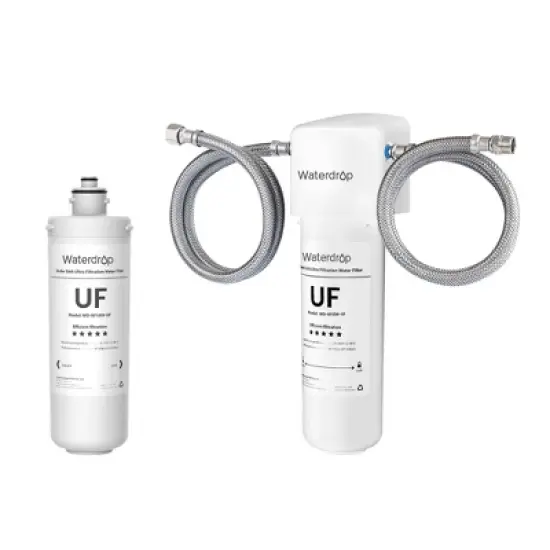 Waterdrop 10UAW-UF Ultra Filtration Under Sink Water Filter for Ba&ccedil;tёria Reduction, Reduces Lead, Extra Replacement Filter image {10}