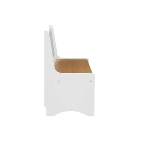 Large Merrill Back Rest Bench - Linon image {4}