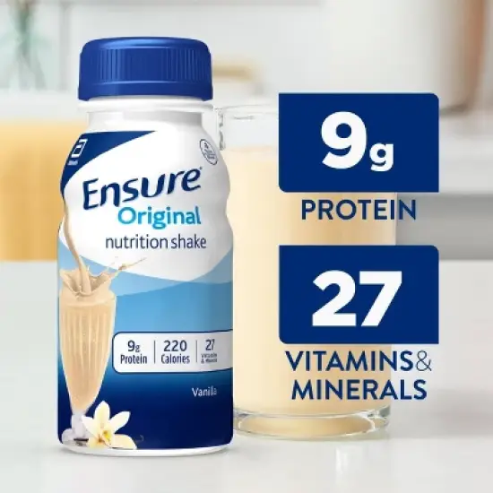 Ensure Nutrition Shake - Vanilla - 48 fl oz/6ct image {3}
