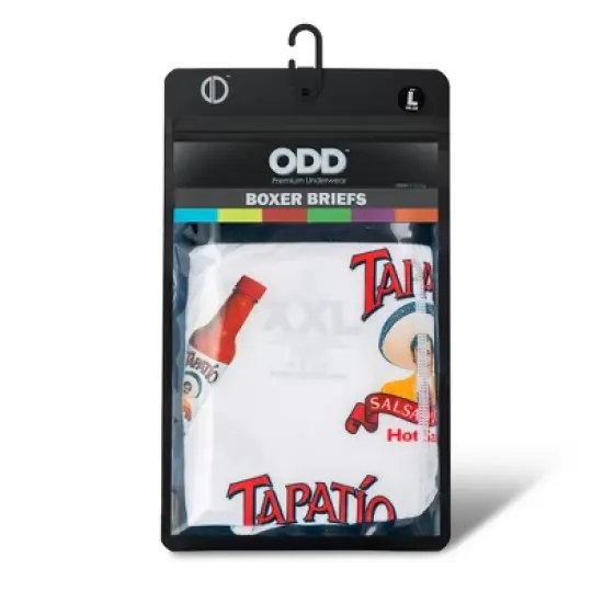 Odd Sox Men's Funny Underwear Boxer Briefs, Popular Condiments & Hot Sauce Prints image {4}