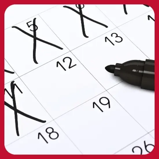 TRU RED Pen Permanent Markers Fine Tip Blk 5/Pack TR54524 image {7}