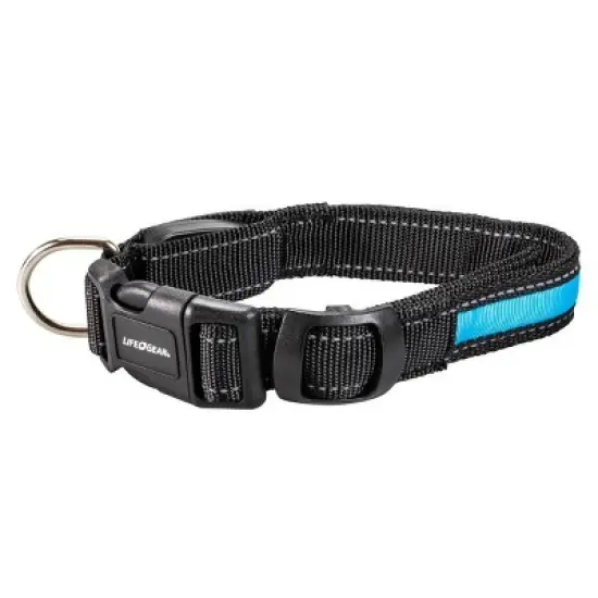 Life+Gear Rechargeable Glow Dog Collar - L image {3}
