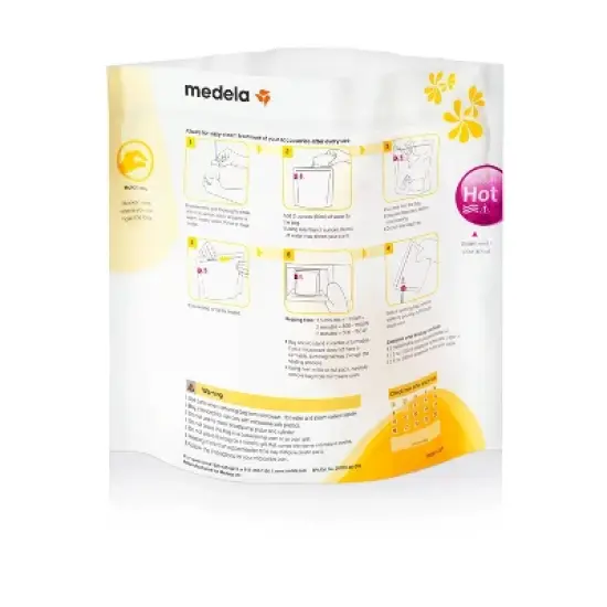 Medela Quick Clean Micro-Steam Sanitizing Bags image {3}