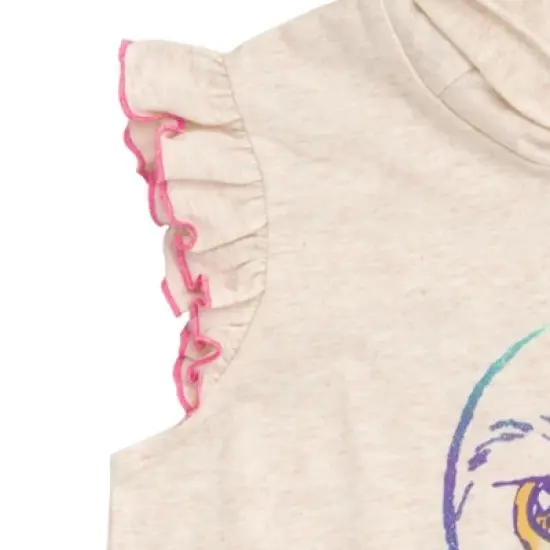 Harry Potter Hedwig Owl Girls Tank Top Dolphin and French Terry Shorts Little Kid to Big Kid  image {6}