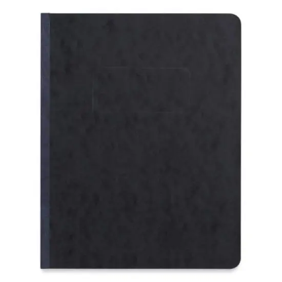 Universal Two-Piece Prong Fastener Pressboard Report Cover - 8.5" x 11" - Black image {4}