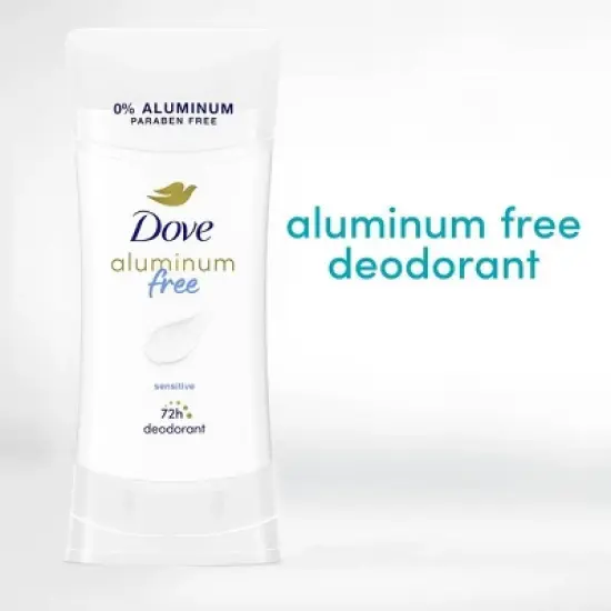 Dove Beauty Sensitive Skin Deodorant Stick - Aluminum-Free 2.6oz image {2}