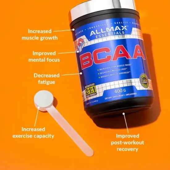 ALLMAX Essentials, BCAA, 14.11 oz (400 g) image {2}