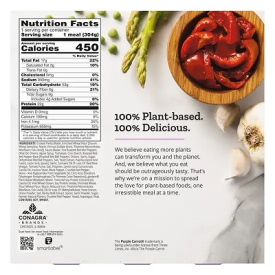 Purple Carrot Frozen Vegan Meatball Marinara - 10.75oz image {6}