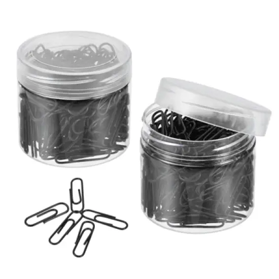 Unique Bargains Small Metal Prevent Tearing Pages Home Office Paper Clip 400 Pcs image {5}