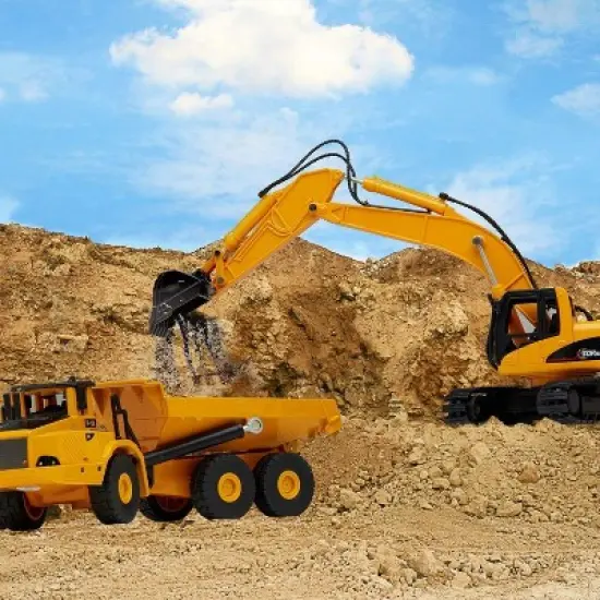 Top Race Construction Vehicle Toys image {2}