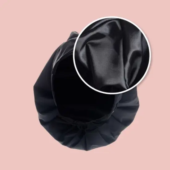 Hairbrella Classic Satin-Lined Shower Cap image {2}
