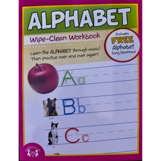 Twin Sisters Wipe-Clean Workbook Set 2, 4 Books image {4}