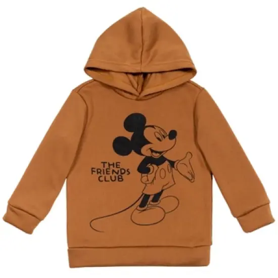 Disney Mickey Mouse Goofy Donald Duck Fleece Pullover Hoodie Infant to Big Kid image {14}
