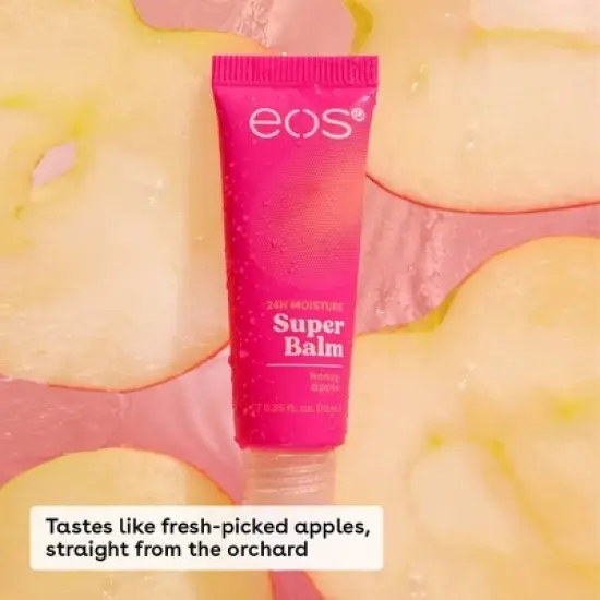 eos 24H Moisture Super Lip Balm - Coconut Milk & Honey Apple - 0.7 fl oz/2pk image {12}