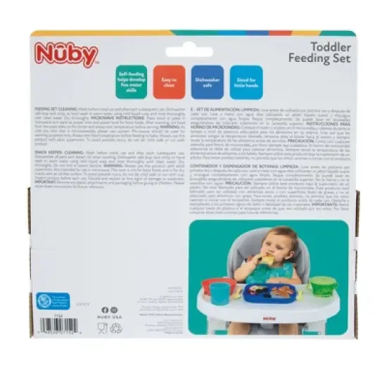 Nuby 6pc Toddler Feeding Set image {8}