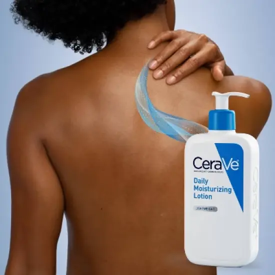CeraVe Daily Face and Body Moisturizing Lotion for Normal to Dry Skin - Fragrance Free - 16 fl oz image {6}