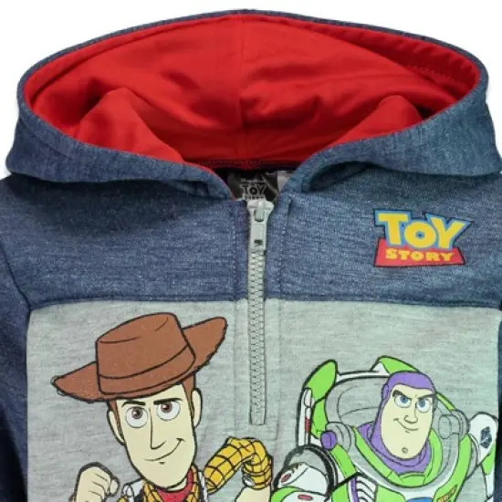 Disney Pixar Toy Story Buzz Lightyear Half Zip Hoodie Toddler image {6}