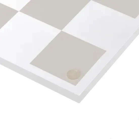 Trademark Games Modern Chess Set - Acrylic Chess Board with 32 Colorful Game Pieces - Unique Tabletop Decor Item with Functional Gameplay image {11}