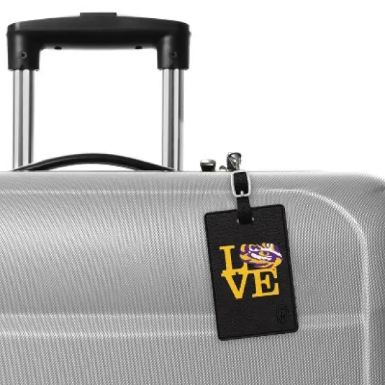 NCAA LSU Tigers OTM Essentials Luggage Tag - Black image {1}
