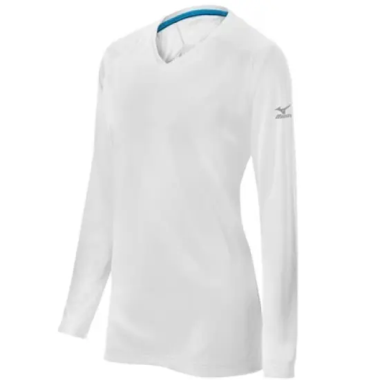 Mizuno Girl's Long Sleeve Training Shirt image {2}