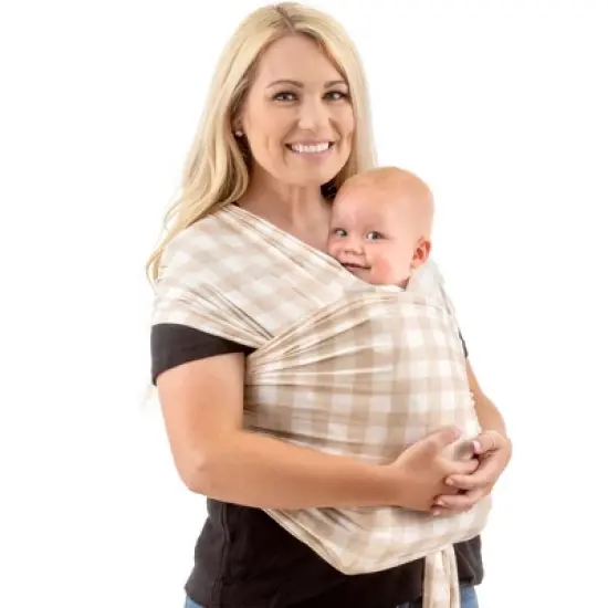 WeeSprout Baby Wraps Carrier - Child Sling for Newborn and Infant, Enhances Bonding, Ideal for Babywearing image {11}