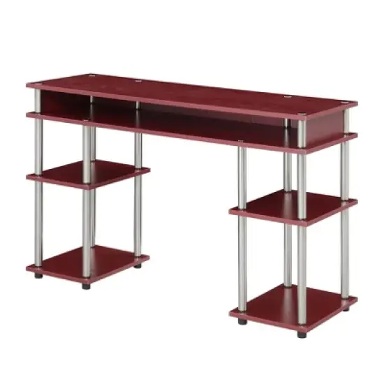 Designs2Go No Tools Student Desk with Shelves - Breighton Home image {17}