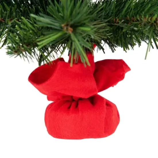 Costway 2 FT Pre-Lit Tabletop Fir Artifical Christmas Tree Led Lights image {8}