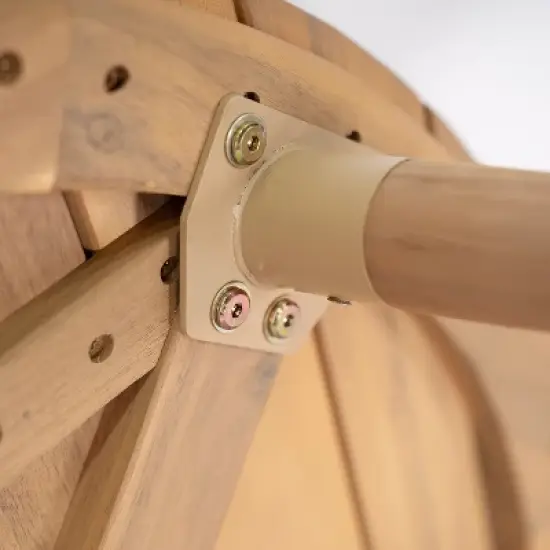 Christopher Knight Home Arduin Rustic Patio Slat Design Acacia Wood Coffee Table image {7}