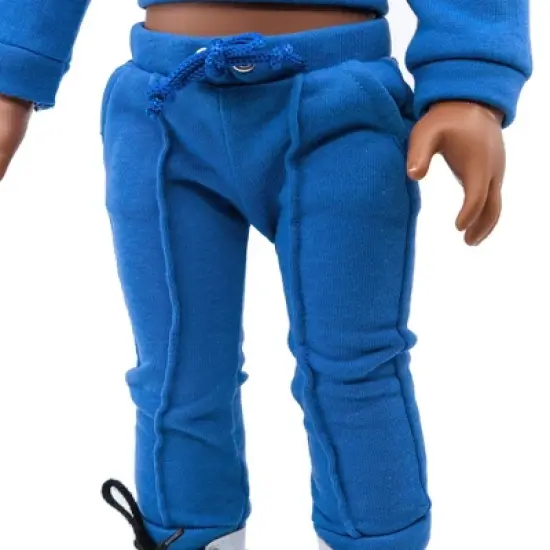 I'M A GIRLY Kayla 18" Fashion Doll with Brunette Interchangeable Wig to Style image {6}