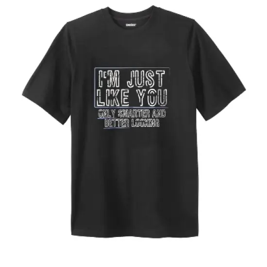 KingSize Men's Big & Tall KingSize Slogan Graphic T-Shirt image {8}