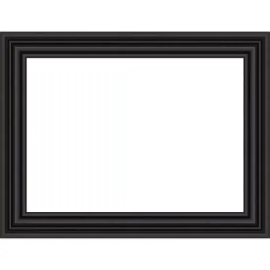 Amanti Art Colonial Black Framed Dry Erase Magnetic Board image {14}