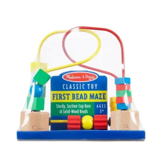 Melissa & Doug First Bead Maze - Wooden Educational Toy image {2}