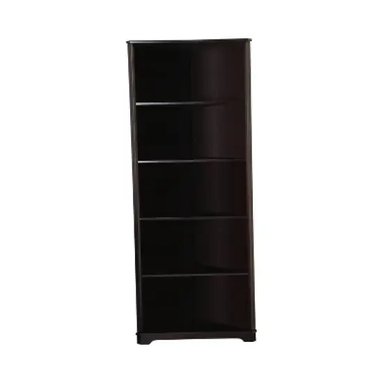 78" Mcafee Contemporary 5 Tier Corner Bookshelf - HOMES: Inside + Out image {4}