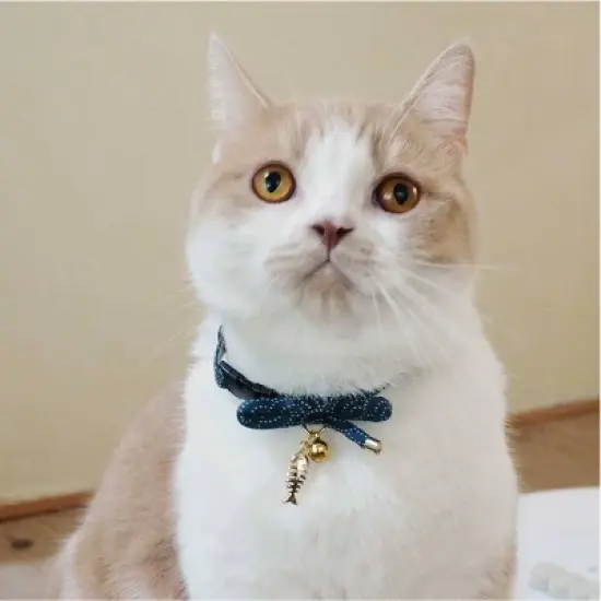 Necoichi Zen Fish Charm Cat Collar image {5}
