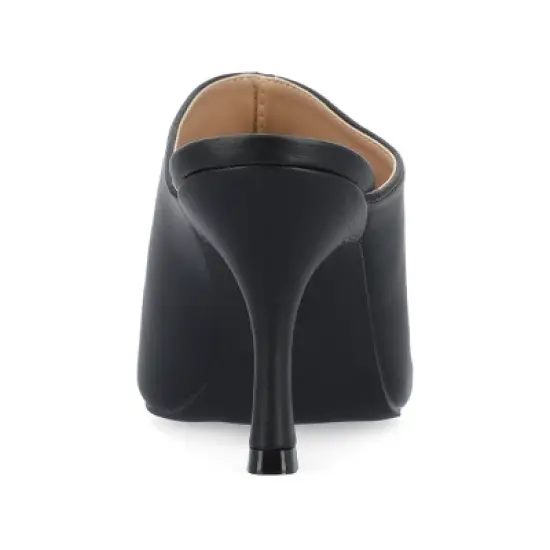 Journee Collection Womens Shiyza Mules High Stiletto Pointed Toe Pumps image {2}