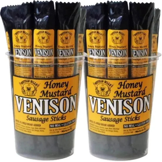 Buffalo Bills 15-ct Honey Mustard Venison Exotic Game Sticks - Two 15-ct Tubs image {4}