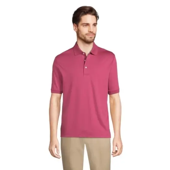 Lands' End Men's Short Sleeve Super Soft Supima Polo Shirt image {15}