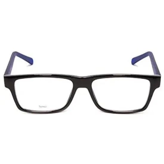 Soho 1017 in Black & Crystal Red Designer Eyeglasses :: Custom Left & Right Lens image {1}